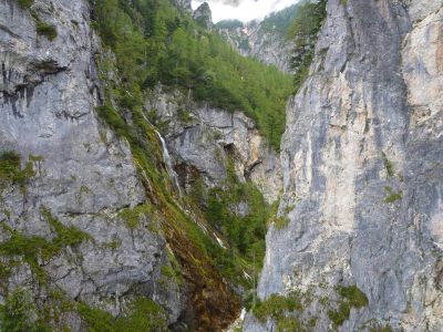 009-Steilfelsen im Hias-Klettersteig